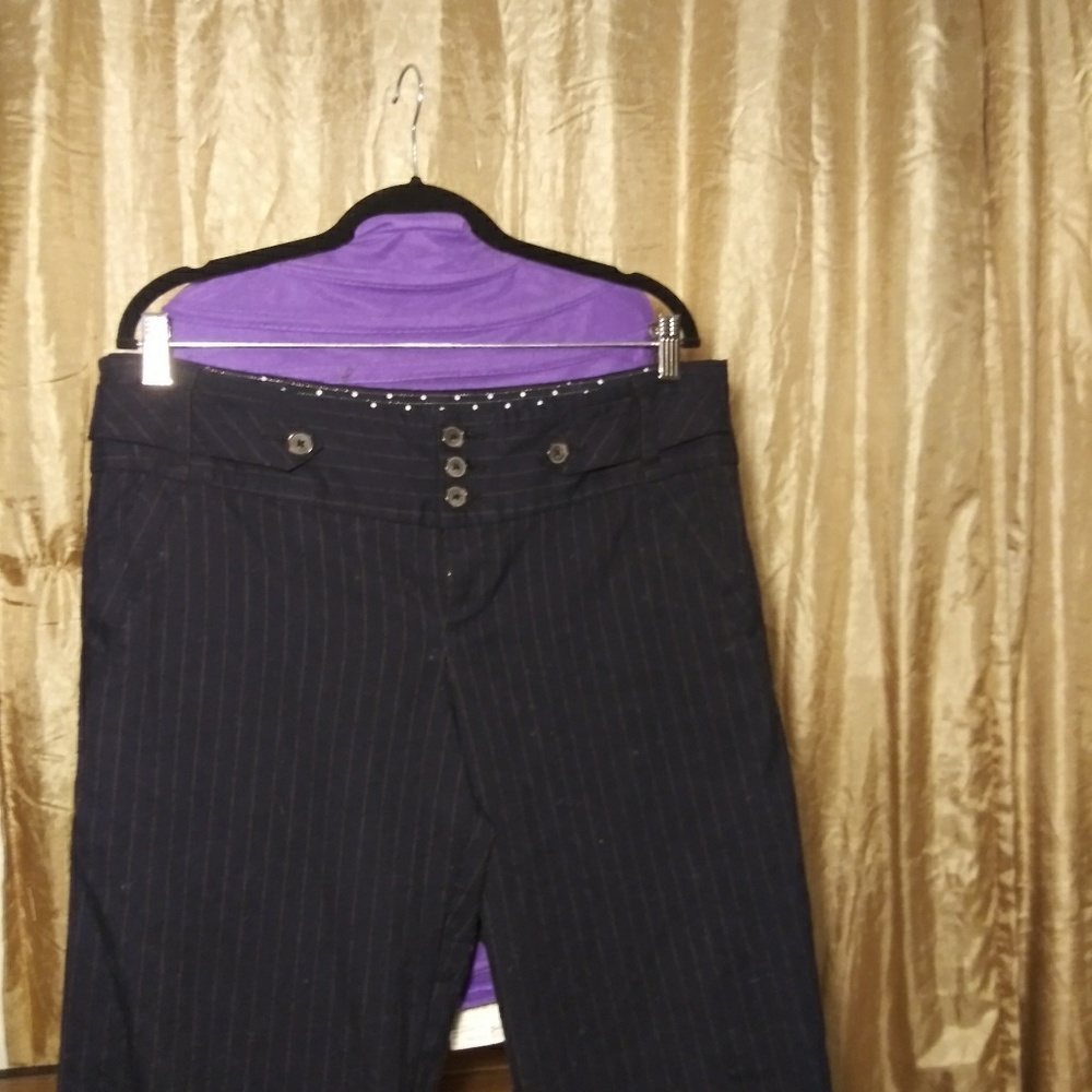 American Eagle Outfitters pinstripe trousers